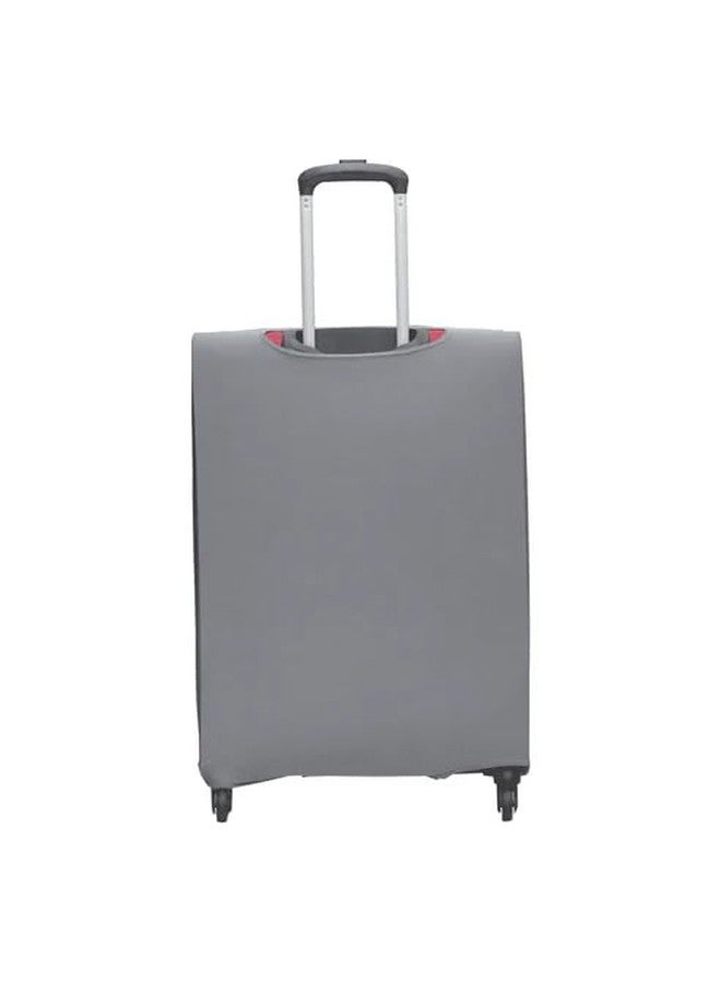 ristoss Gray Grande Luggage Cover Stretchable, Waterproof, Scratch-Resistant Protector for Suitcases, Easy Fit and Travel (Cover_1042)(Size-24inch/65 cm) - Image 3
