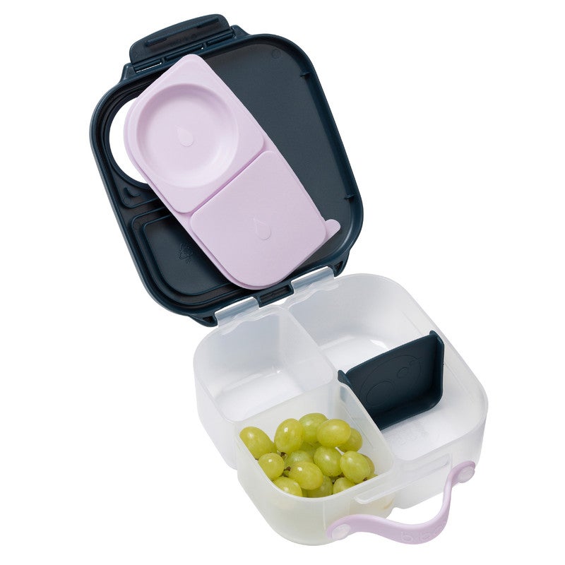 b.box Mini Lunchbox | Bento Box with 3 Compartments (2 Leakproof) | Ideal for Toddlers, Kids Lunch & Snacks | Fits Whole Piece of Fruit | BPA Free - Image 3