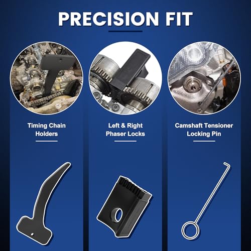 DikTalk 3.6 Pentastar Timing Tool Kit for Chrysler/Dodge/Jeep/Ram 3.6L (2011-2019) – Camshaft Phaser Lock Tool Set, Replaces 10200A 10202A 10369A - Image 4
