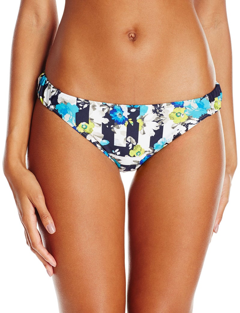 cleo by panache Panache Women's Suki Gather Bikini Bottom, Geo Floral, XX-Large - Image 1