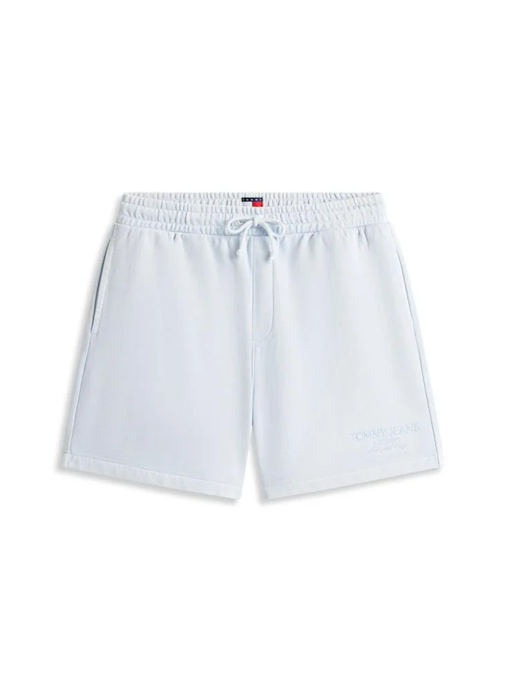 TOMMY JEANS  Classic Tonal Embroidery Terry Sweat Shorts for Men | Best Price UAE