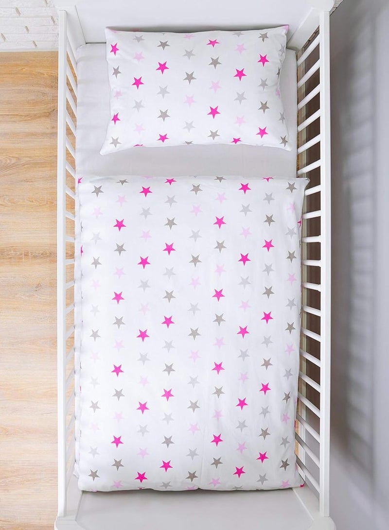 Moro Moro Baby Cot Duvet & Pillowcase Set – 100% Cotton – 120x90 cm - Image 4