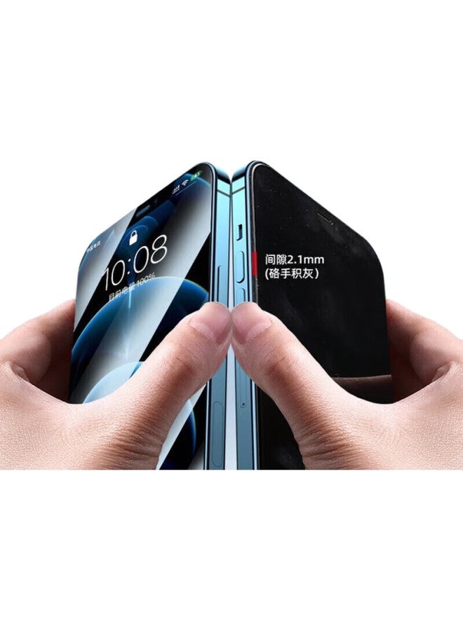 Koolife [Two Pieces] Tempered Glass Screen Protector For Iphone 12 Pro Max, Apple 12 Pro Max Phone Film Protective Cover, Ultra-Thin Full Screen Coverage Glass, Hd Clear Anti-Drop - Image 3
