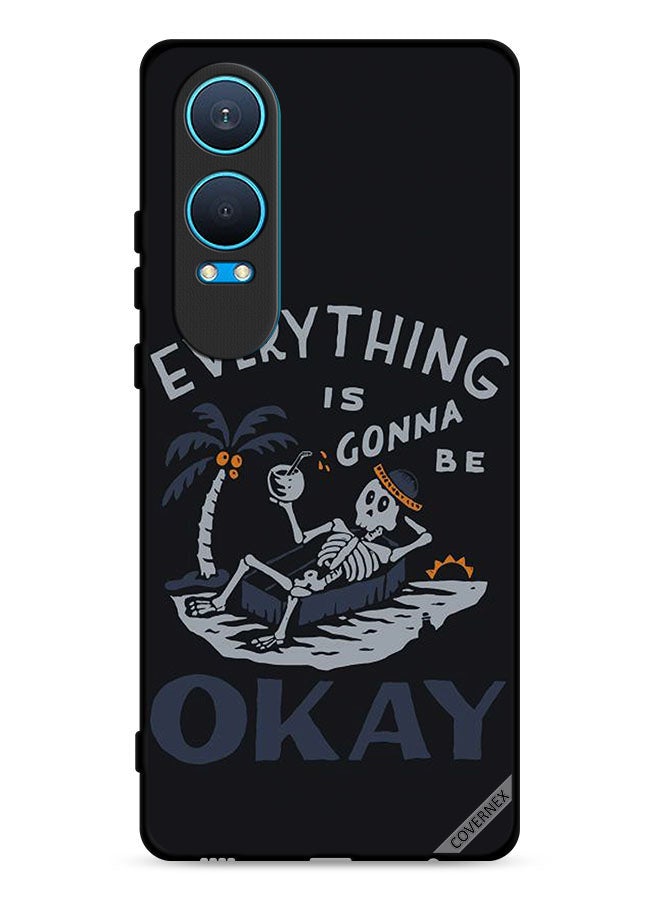 Covernex OnePlus Nord CE4 Lite 5G Protective Case Cover Everything Is Gonna Be Ok - Image 1