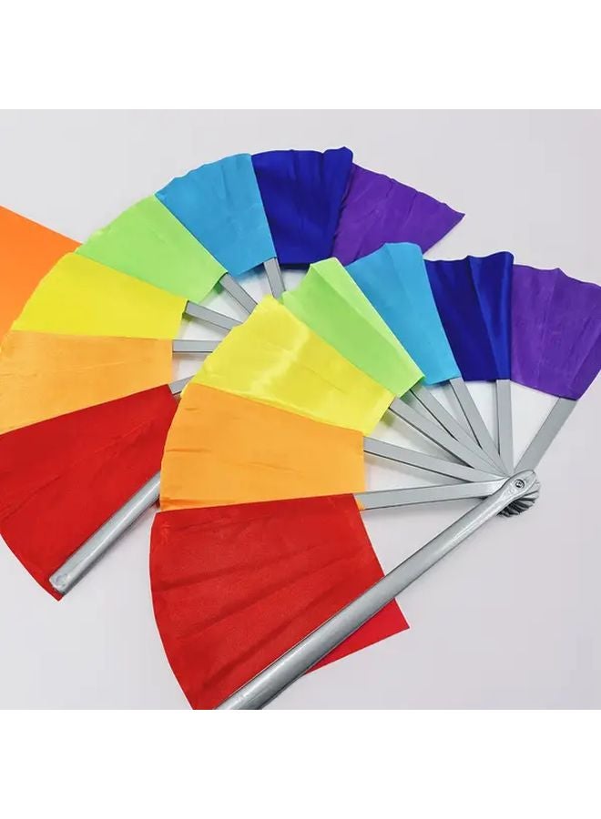 Colorful Magic Fan Hand Held Trick Prop For Parties Performances And Magic Shows - Image 4