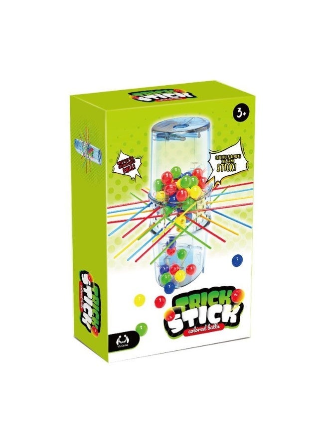 Trick Stick Marble Game for Kids - Skill & Dexterity Challenge - Fun Family Game - Image 1