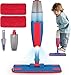 AGRASIV Kids Spray Mop Real with Sprayer 2PCS Mop Pads Toddler Cleaning Tool Real Works for Realistic Housekeeping Cleaner Pretend Play Toys Montessori Mini Mop Sweeper for Kids Aged 3 - Image 2