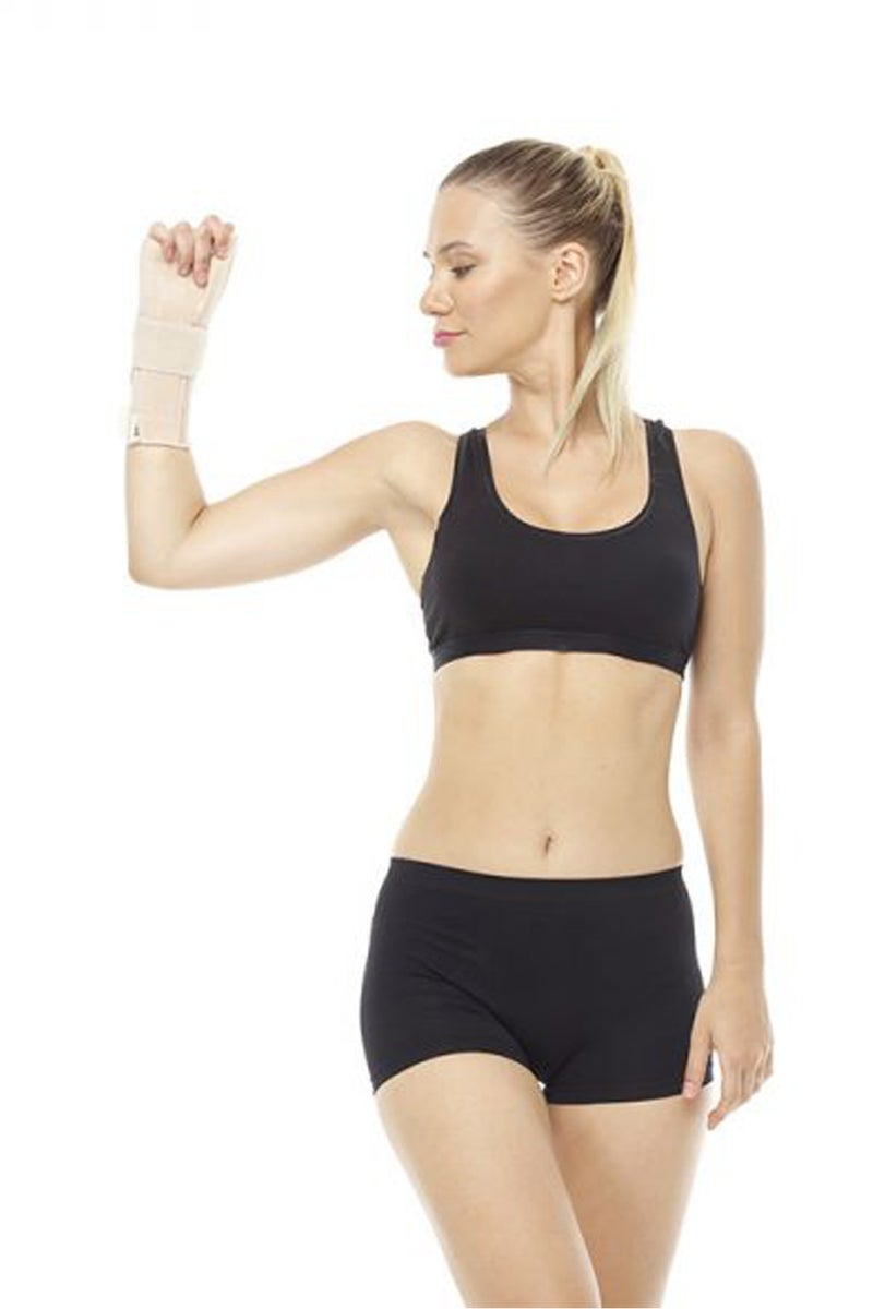 Orlex Right-Hand Hand Wrist Splint with Thumb – Bacteriostatic, Medical-Grade Support, Adjustable & Comfortable, Made in Turkey - Image 1