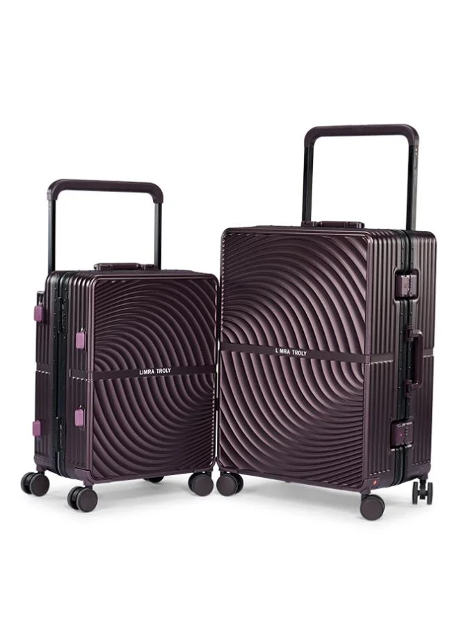 LIMRA travel bags from limra made of pc , consisting of two pieces , size 21"-25" inches