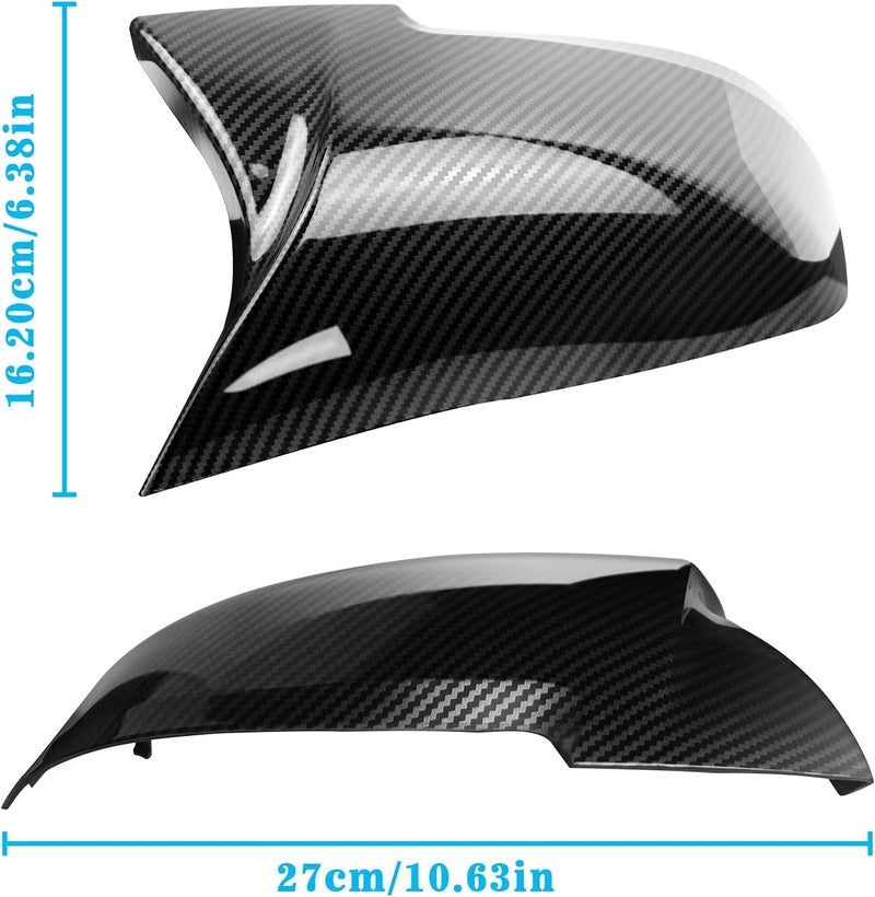 TEANTECH Carbon Fiber Side Mirror Covers for BMW - Image 2