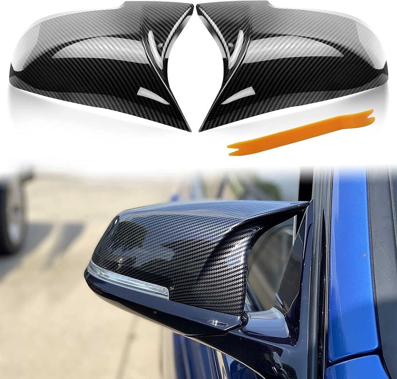 TEANTECH Carbon Fiber Side Mirror Covers for BMW - Image 1