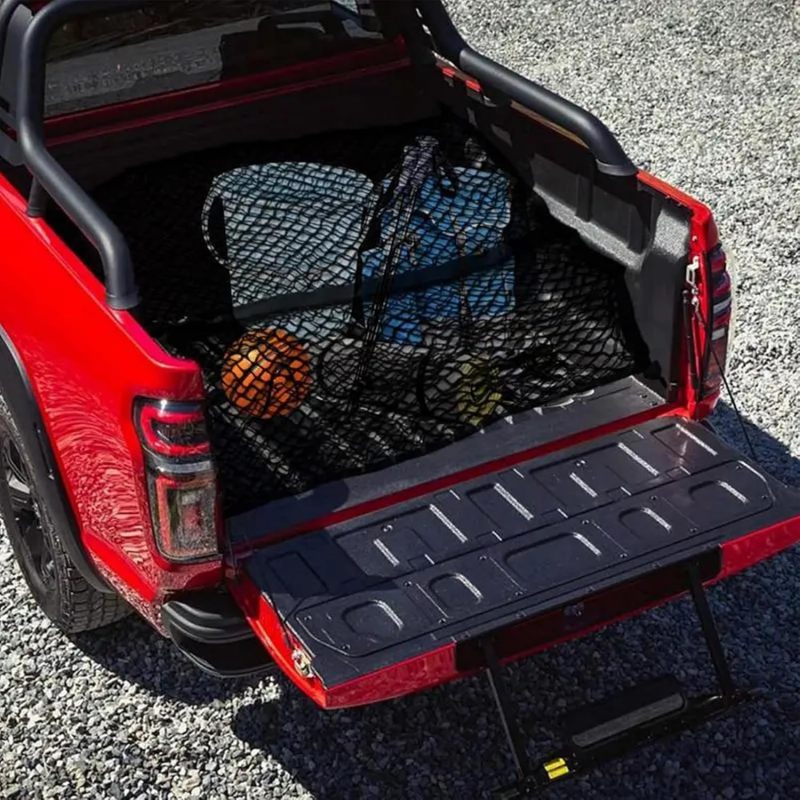 Car Roof Cargo Net - Heavy-Duty Elastic Bungee System With Quick-Connect Hooks, Adjustable Fit For Various Load Sizes, Weather-Resistant Black Cargo Net for Pickup Truck, Family Road Trips & Regular V - Image 3