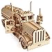 i-CHONY 3D Wooden Puzzle Wood Mechanical Tank Truck Model Kits Coin Bank Crafts Model Wooden STEM DIY Brain Teaser Puzzles 3D Puzzle for Birthday Adults Teens - Image 4