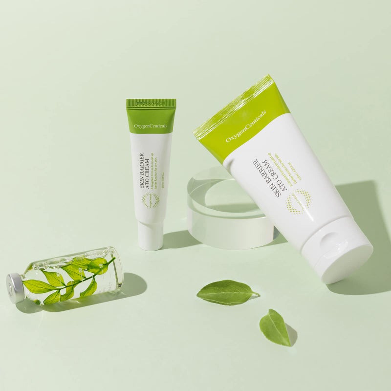 OxygenCeuticals Skin Barrier Ato Cream â€“ Protective Cream with Fucoidan V, Shea Butter & Centella Asiatica, Strengthen Skin Barrier & Soothe Sensitive Skin. 0.67 fl.oz (20ml) - Image 5