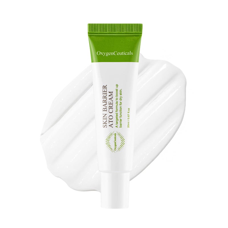OxygenCeuticals Skin Barrier Ato Cream â€“ Protective Cream with Fucoidan V, Shea Butter & Centella Asiatica, Strengthen Skin Barrier & Soothe Sensitive Skin. 0.67 fl.oz (20ml) - Image 1