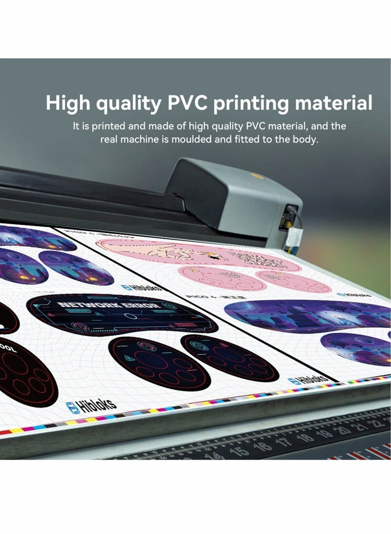 Decal Sticker Skin for PICO 4,for VR Headset Lens and Controllers, Protection Film for Virtual Reality Gaming Handle Front Face - Image 4