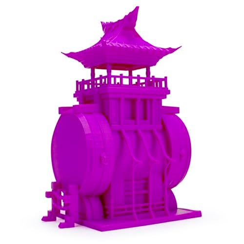 ZIRO Fluorescence PLA Filament 1.75mm, Luminous ONLY by UV Light, Glow Effect Bright Color PLA, Dimensional Accuracy +/- 0.03mm, Fit for Most FDM 3D Printers and Pen, 1KG Spool, Fluo Purple - Image 5