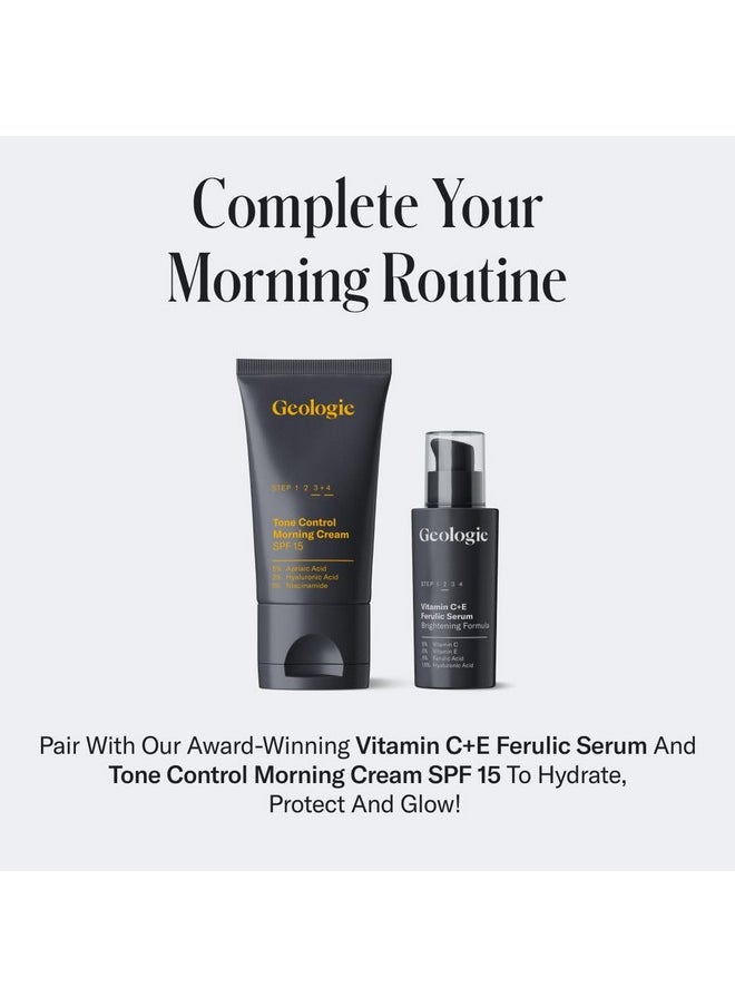 Geologie - Spf15 Moisturizing Face Cream Daily Hyaluronic Acid 50Ml 90 Day Supply - Image 1