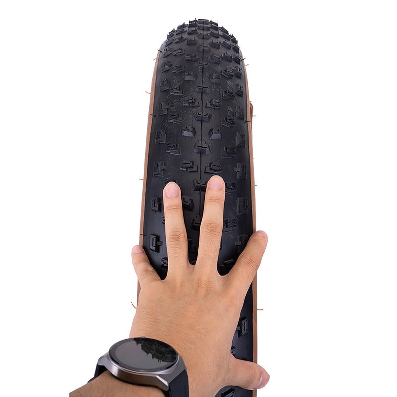 إطار دراجة هوائية سميغ لدراجة الدهون مقاس 20 × 3.0 بوصة، إطارات دراجة قابلة للطي مطاطية، إطار بديل لدراجات الثلج والشاطئ - Image 4