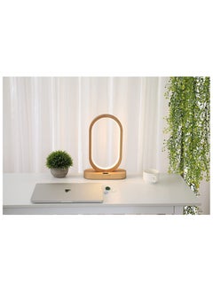 Daamudi Desk Wooden Table Mood Lamp, Three light modes, Ambient With Gesture & Touch Control  - Image 5