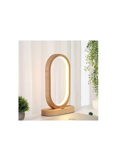 Daamudi Desk Wooden Table Mood Lamp, Three light modes, Ambient With Gesture & Touch Control  - Image 1
