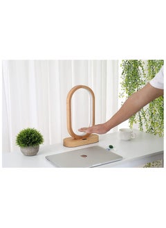 Daamudi Desk Wooden Table Mood Lamp, Three light modes, Ambient With Gesture & Touch Control  - Image 4