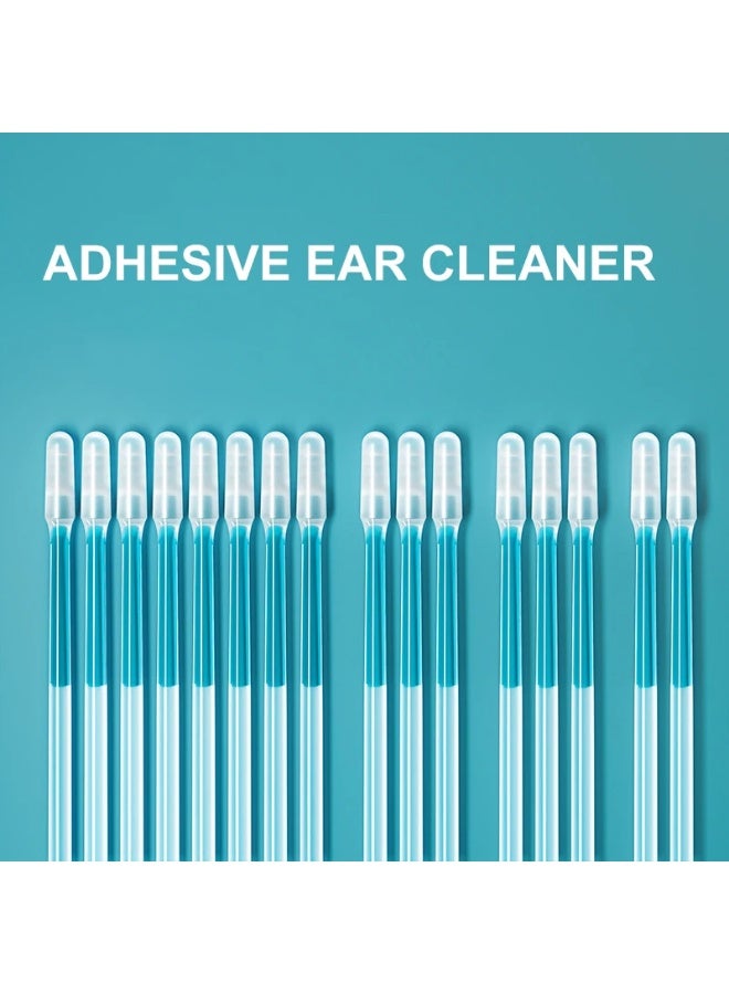 Generic （24 pcs）Sticky Ear Cleaning Magic Tool - New Packaging Ear Care Set with Adhesive Ear Picks & Cleaning Spoons  - Image 1