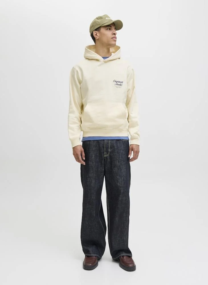 JACK & JONES Graphic Pullover Hoodie