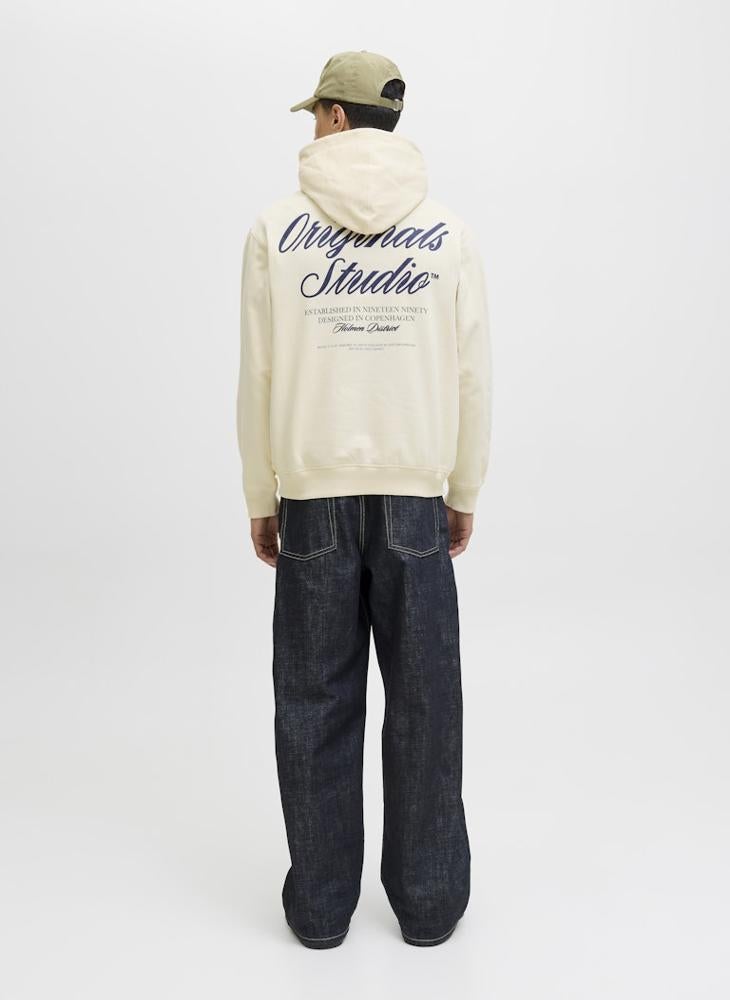 JACK & JONES Graphic Pullover Hoodie - Image 2