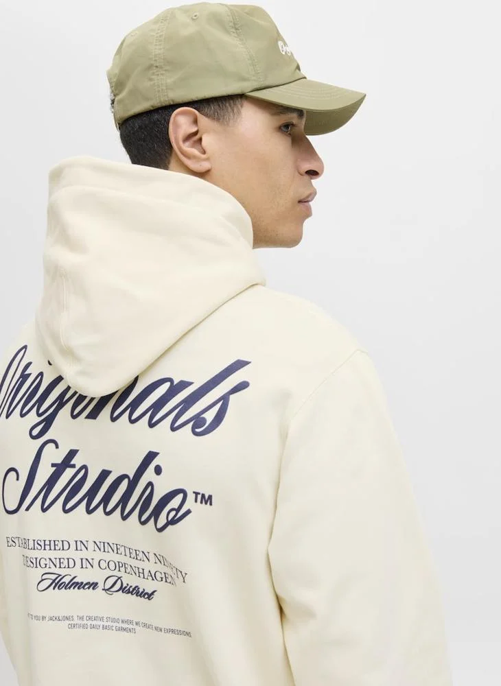 JACK & JONES Graphic Pullover Hoodie