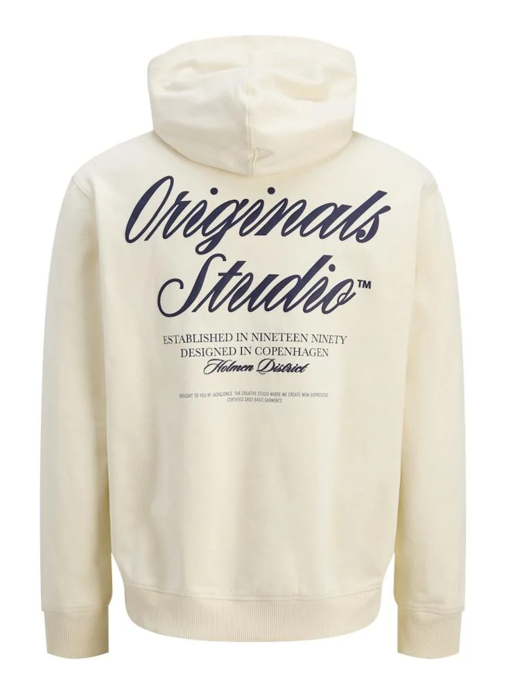 JACK & JONES Graphic Pullover Hoodie