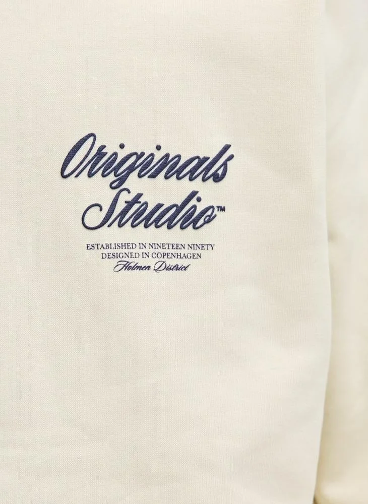 JACK & JONES Graphic Pullover Hoodie