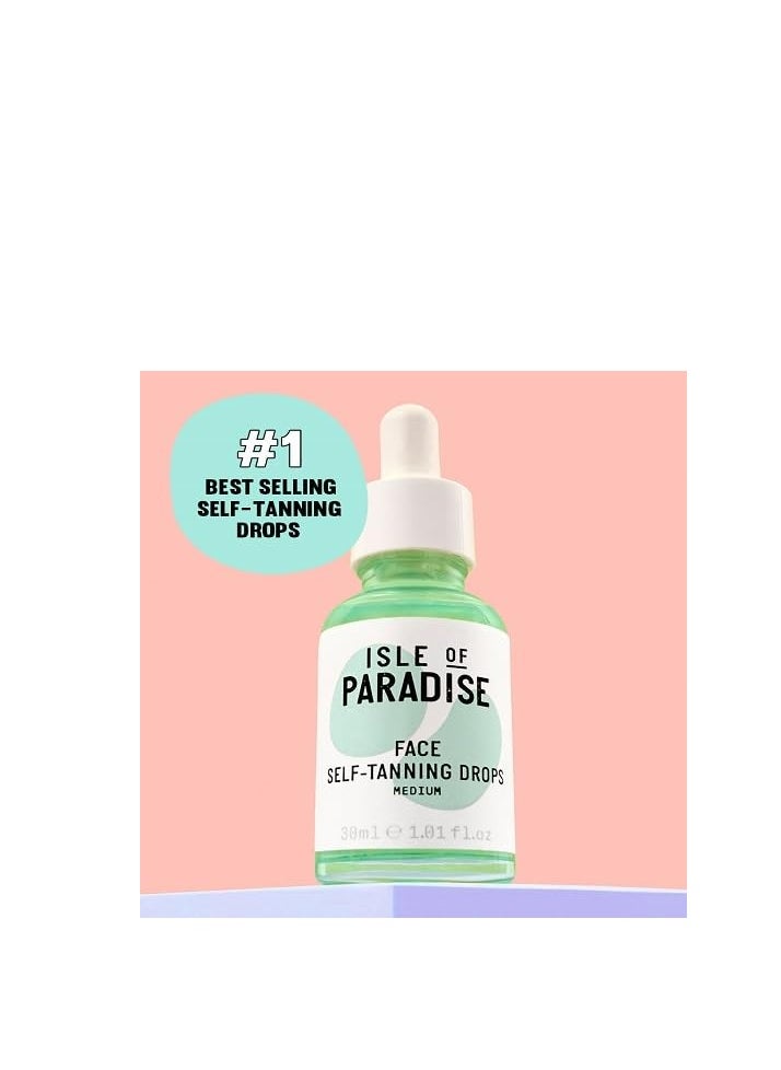 ISLE OF PARADISE Isle of Paradise Self Tanning Drops - Color Correcting Self Tan Drops for Gradual Glow, Vegan and Cruelty Free, 1.01 Fl Oz  - Image 2