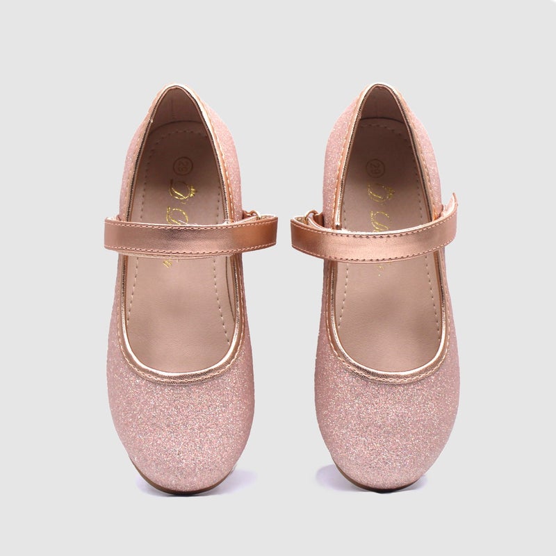 D'Daniela D' Daniela - Sparkle Rose Ballet Flats - Image 2