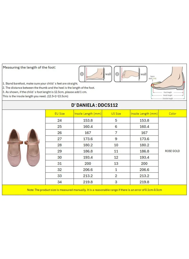 D'Daniela D' Daniela - Sparkle Rose Ballet Flats