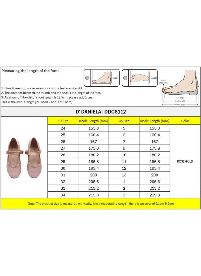 D'Daniela D' Daniela - Sparkle Rose Ballet Flats
