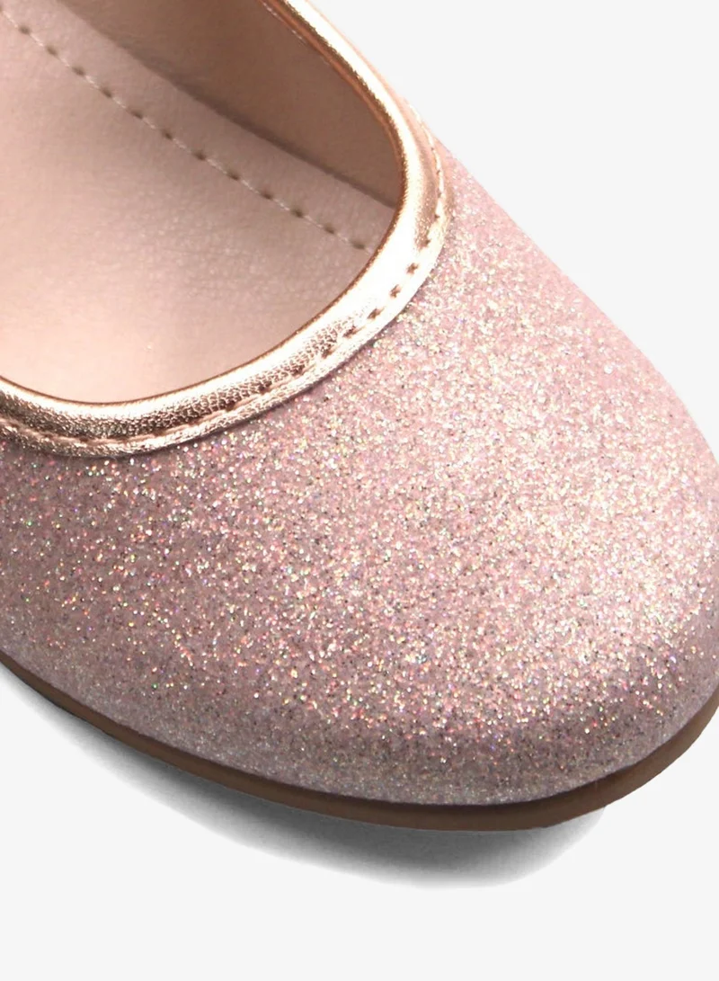 D'Daniela D' Daniela - Sparkle Rose Ballet Flats
