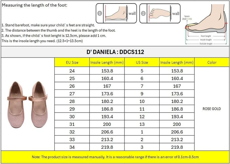 D'Daniela D' Daniela - Sparkle Rose Ballet Flats