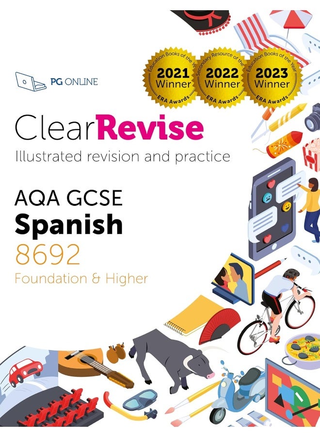 ClearRevise AQA GCSE Spanish 8692: Foundation and Higher - Image 1