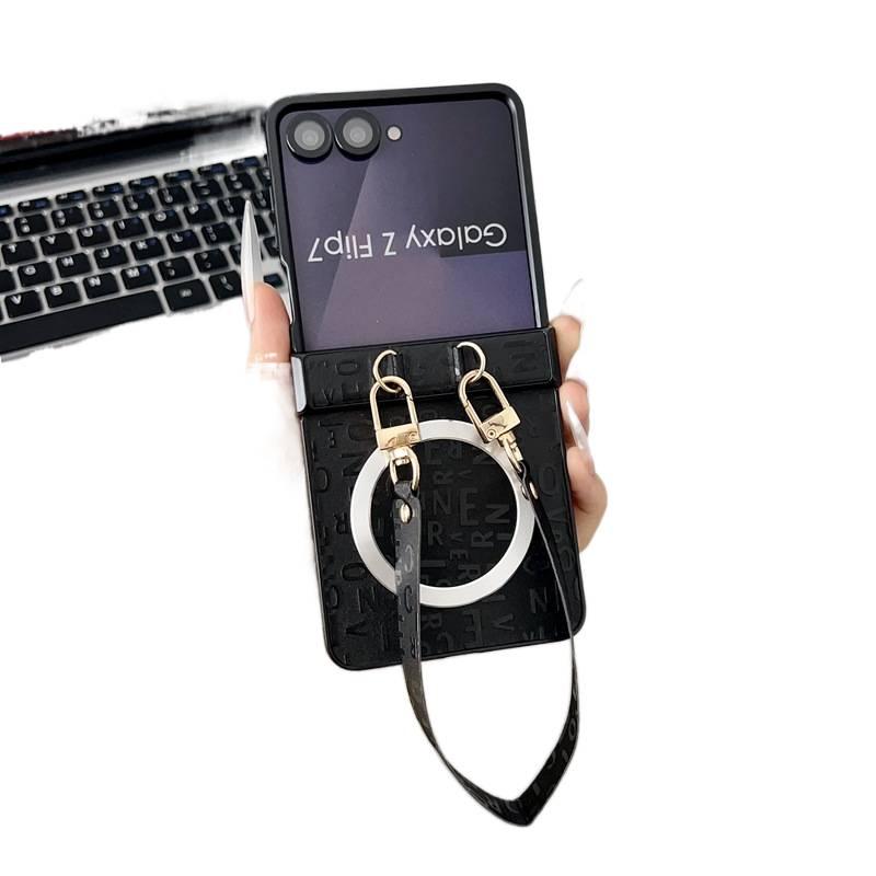 MagSafe Case | Strong Magnetic | Shockproof Cover for Samsung Galaxy Z Flip 7 | Plastic | Black - Image 1