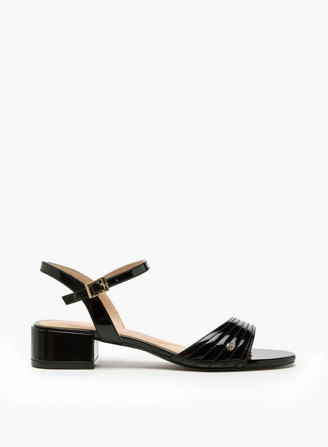 سيليست Women Quilted Block Heel Sandals