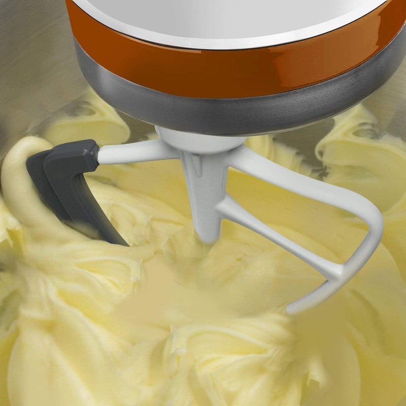 KITCHPOWER 4.5-5 Quart Flex Edge Beater for KitchenAid Tilt-Head Stand Mixers White - Image 5