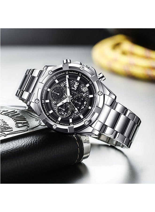 لي ساعة كوارتز متعددة الوظائف فاخرة مقاومة للماء - Image 5