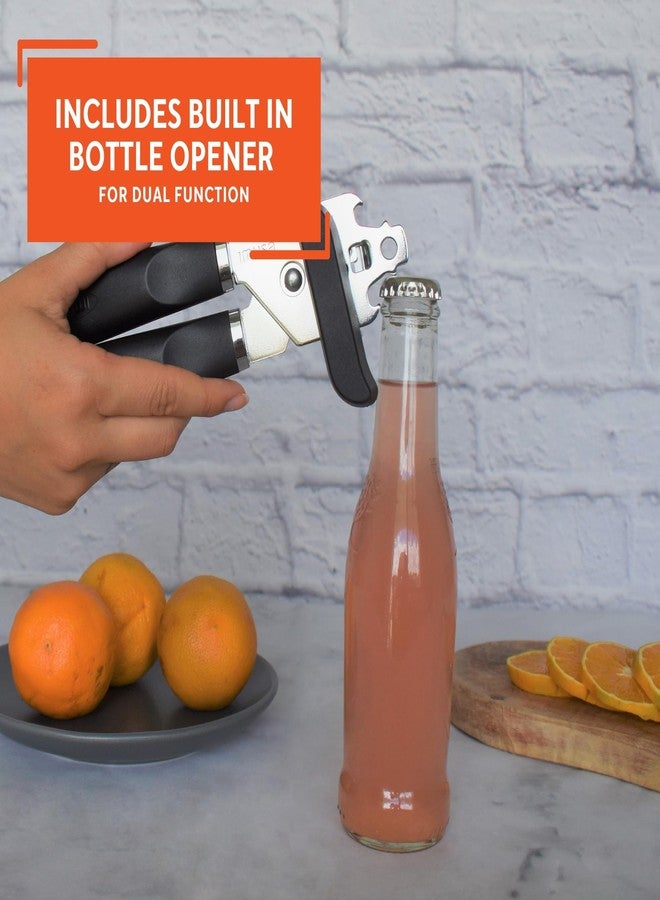 Imusa USA Easy to Use Manual Chef Can Opener, Black - Image 4