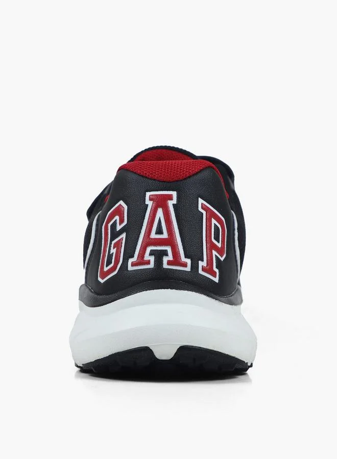 Gap BLACK Boys Belmont Hook & Loop Ankle School Sneakers for Men | Best Price UAE