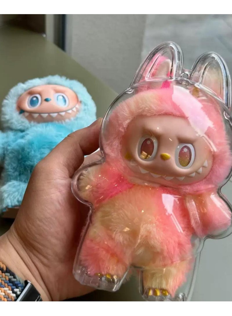 Standing Labubu Case Version 1 and 3, Clear Acrylic Hard Case for Protecting Precious Dolls. (Case Only)  - Image 2