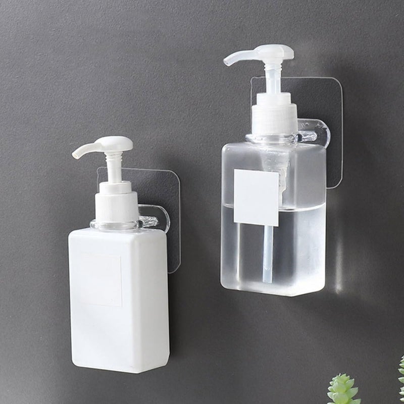 Acrylic Adhesive Hooks 10 Pack Heavy Duty Self Stick Wall Hangers For Kitchen Bathroom Door - Image 5