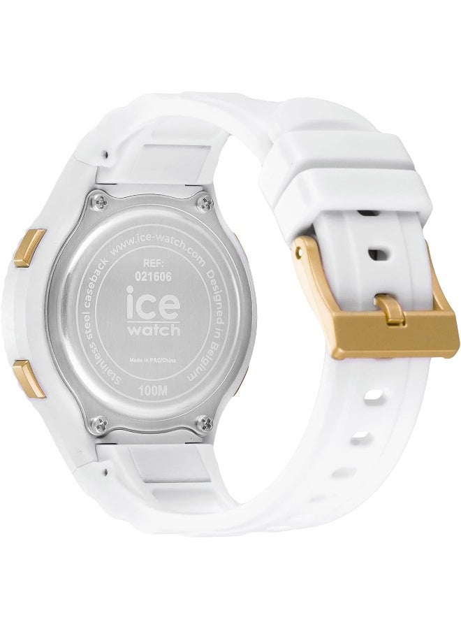 Ice Watch ساعة آيس ووتش آيس ديجيت - ذهب أبيض - صغيرة - Image 4