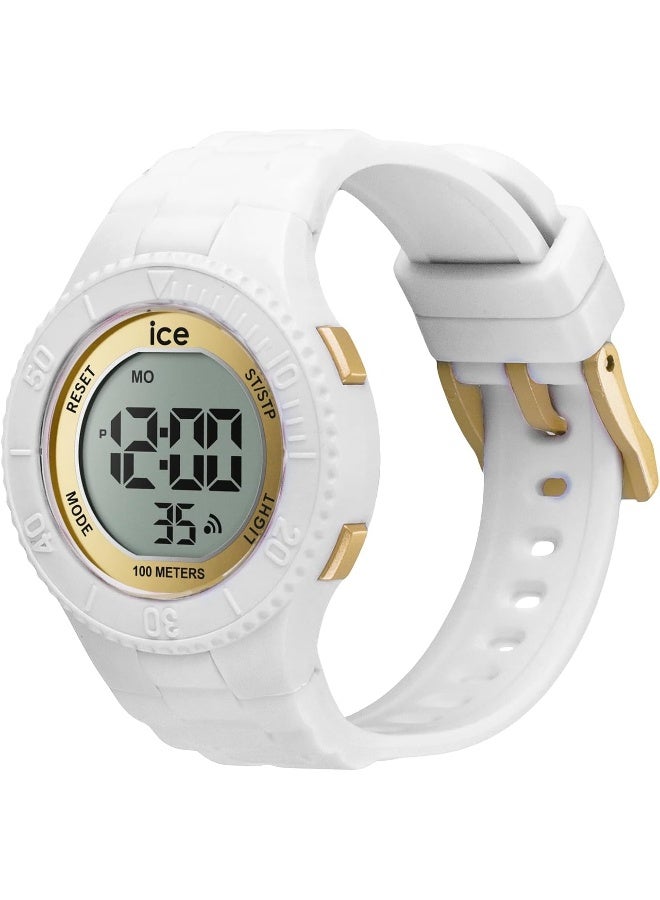 Ice Watch ساعة آيس ووتش آيس ديجيت - ذهب أبيض - صغيرة - Image 2