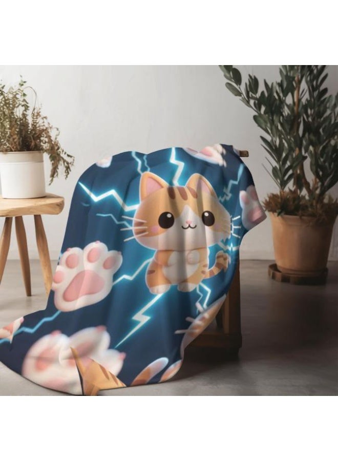 general Children's or student cartoon flannel thin blanket (warm and comfortable, suitable for sleep, games) 100cm*150cm - Image 5
